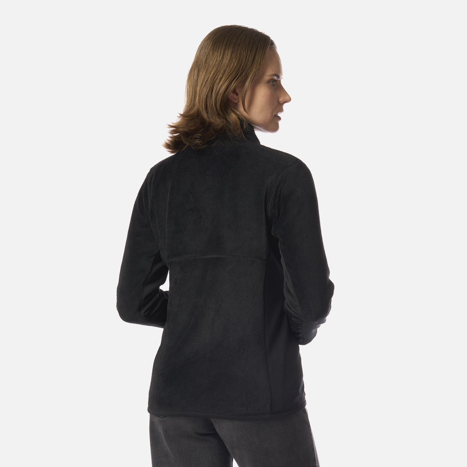 POLAR MUJER NUMAN SHAGGY-PRO JACKET NEGRO LIPPI I26 - 3