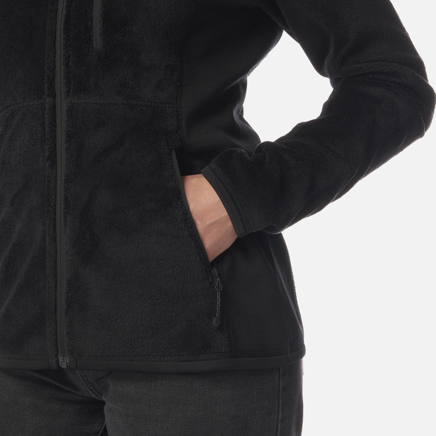 POLAR MUJER NUMAN SHAGGY-PRO JACKET NEGRO LIPPI I26 - 5