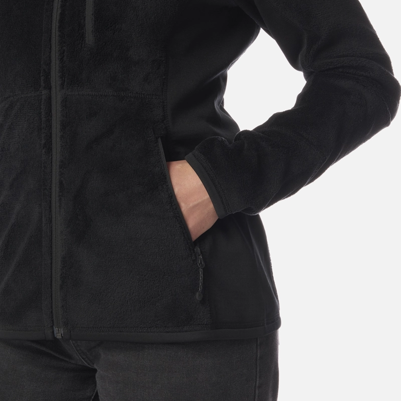 POLAR MUJER NUMAN SHAGGY-PRO JACKET NEGRO LIPPI I26 - 5