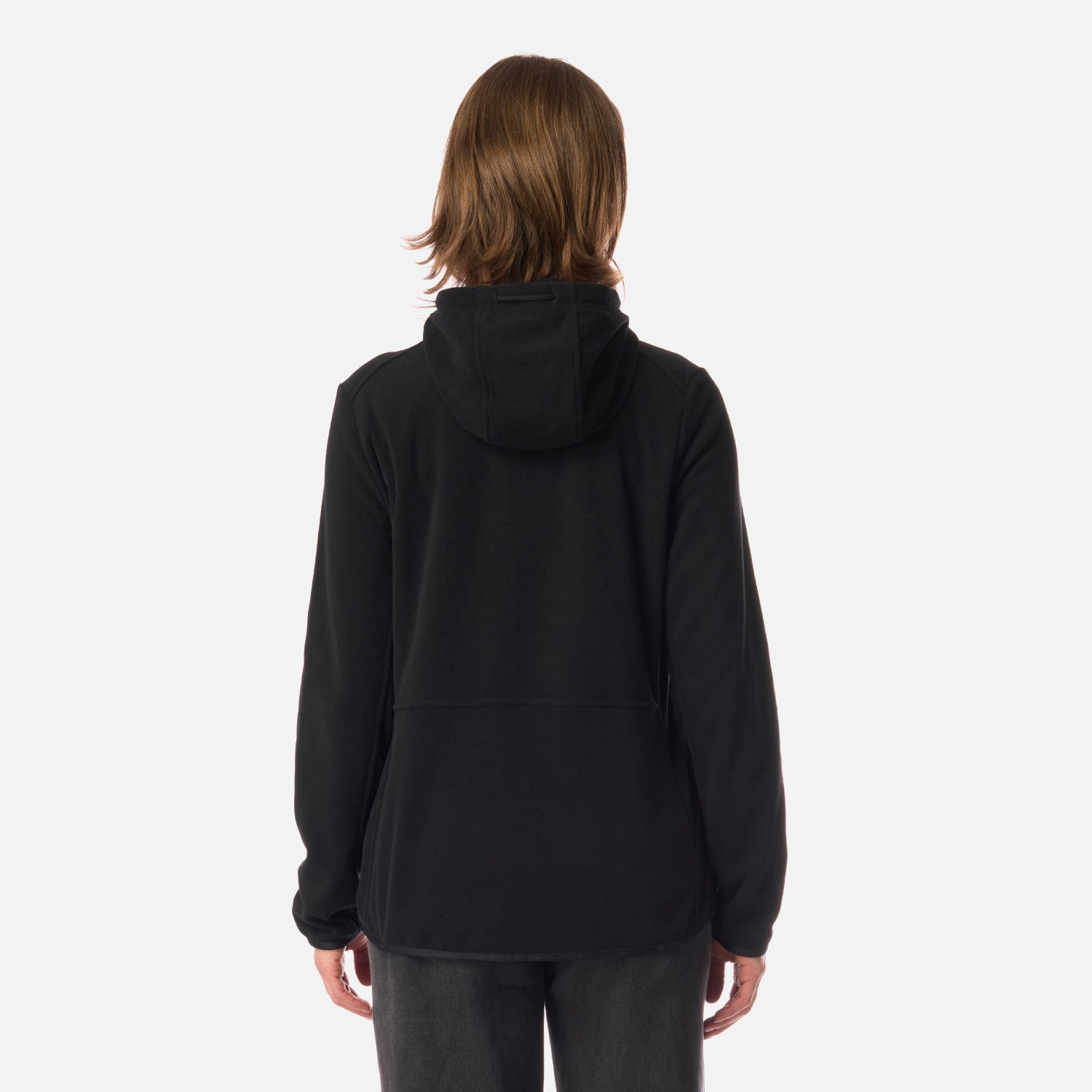 POLAR MUJER STRIPES NANO-F FULL ZIP HOODY NEGRO LIPPI I26 - 3