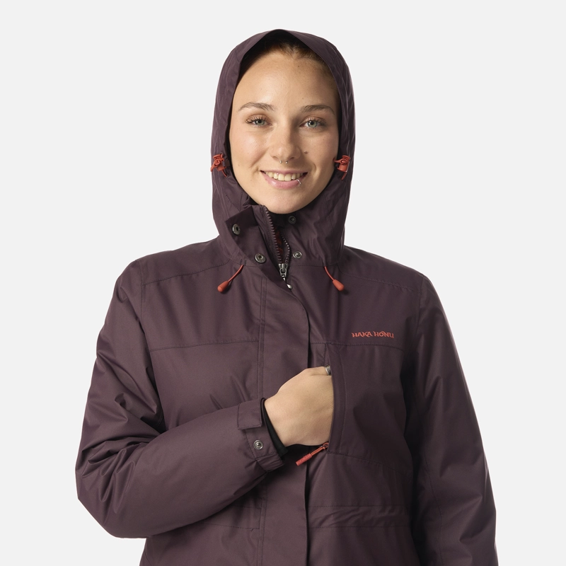 CHAQUETA MUJER TERRANOVA BURDEO HAKA HONU - 4