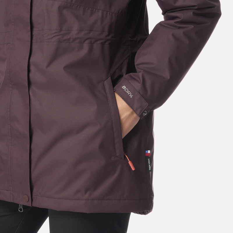 CHAQUETA MUJER TERRANOVA BURDEO HAKA HONU - 5