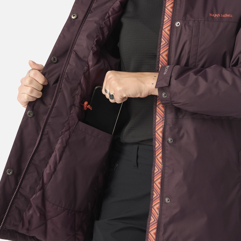CHAQUETA MUJER TERRANOVA BURDEO HAKA HONU - 7