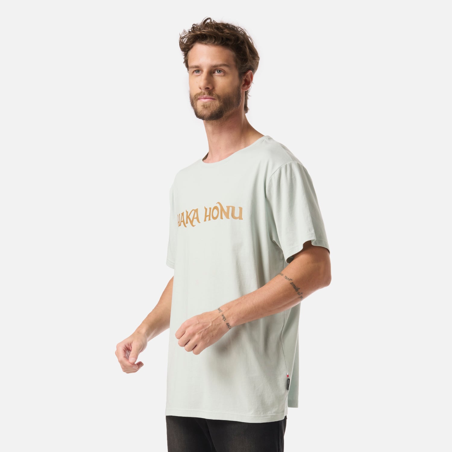POLERA HOMBRE LOGO CELESTE HAKA HONU - 2