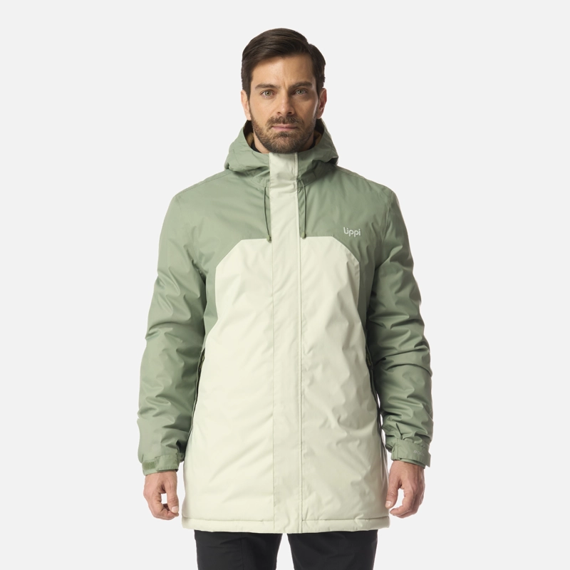 CHAQUETA HOMBRE GUNTHER B-DRY HOODY JACKET JADE OSCURO LIPPI I26 - 1