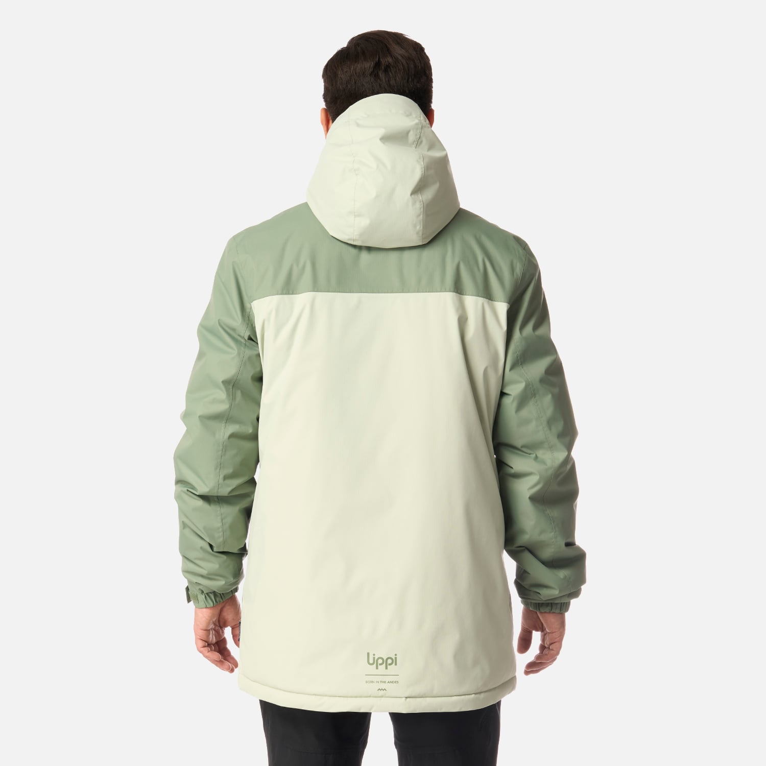 CHAQUETA HOMBRE GUNTHER B-DRY HOODY JACKET JADE OSCURO LIPPI I26 - 3