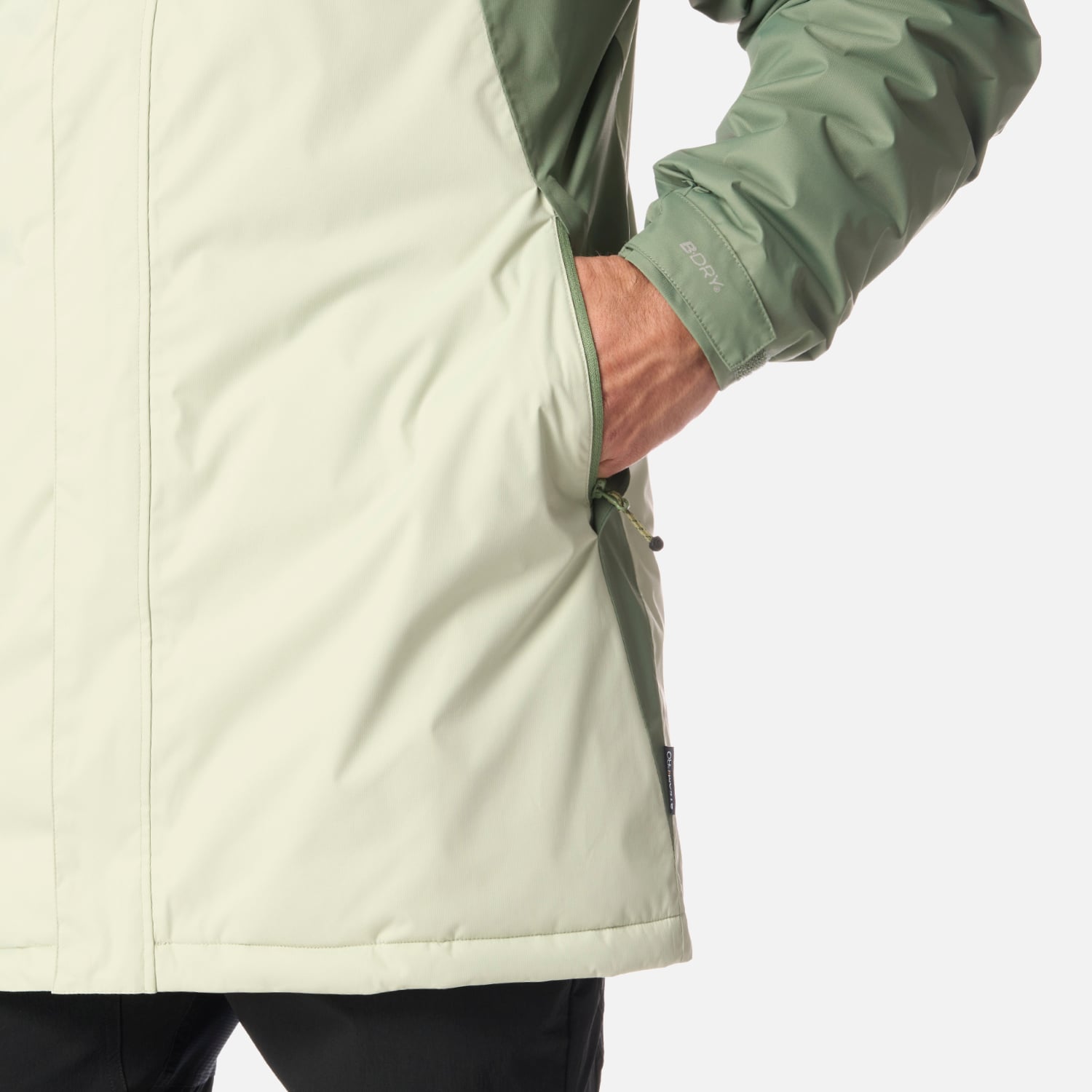 CHAQUETA HOMBRE GUNTHER B-DRY HOODY JACKET JADE OSCURO LIPPI I26 - 5