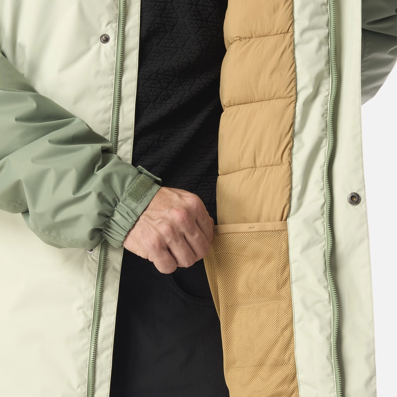 CHAQUETA HOMBRE GUNTHER B-DRY HOODY JACKET JADE OSCURO LIPPI I26 - 6