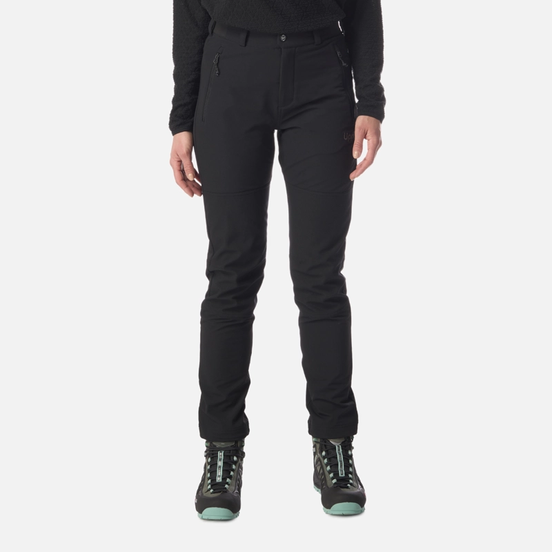 PANTALON MUJER SHELTER SOFTSHELL PANTS NEGRO LIPPI I26 - 1