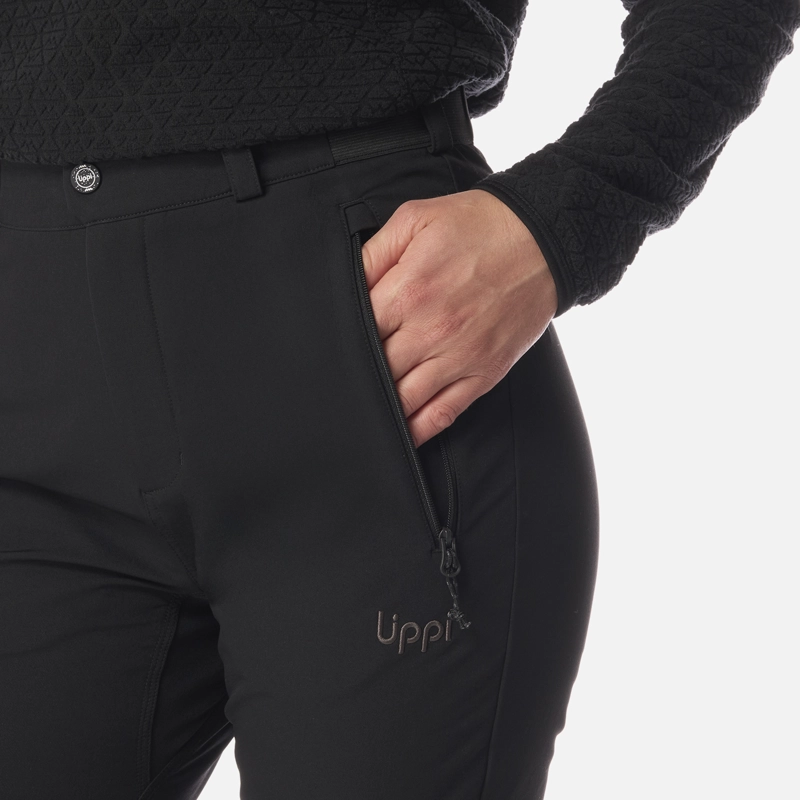 PANTALON MUJER SHELTER SOFTSHELL PANTS NEGRO LIPPI I26 - 4