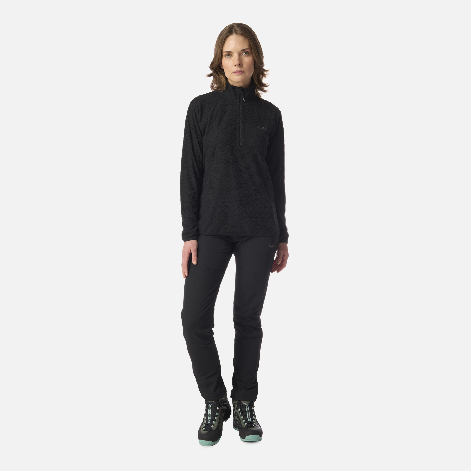 PANTALON MUJER SHELTER SOFTSHELL PANTS NEGRO LIPPI I26 - 7