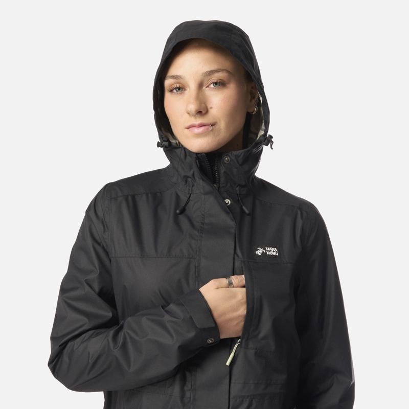 CHAQUETA MUJER KAUAI NEGRO HAKA HONU - 4