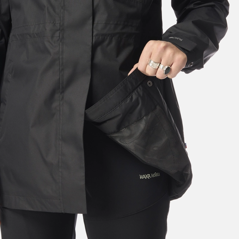 CHAQUETA MUJER KAUAI NEGRO HAKA HONU - 7