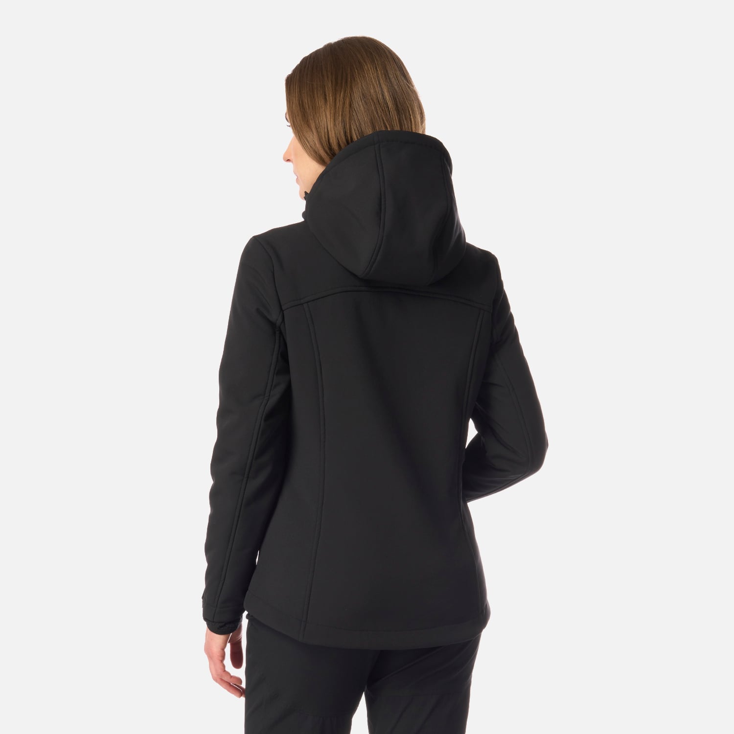 CHAQUETA MUJER MACAYA SOFTSHELL HOODY JACKET NEGRO LIPPI I26 - 3