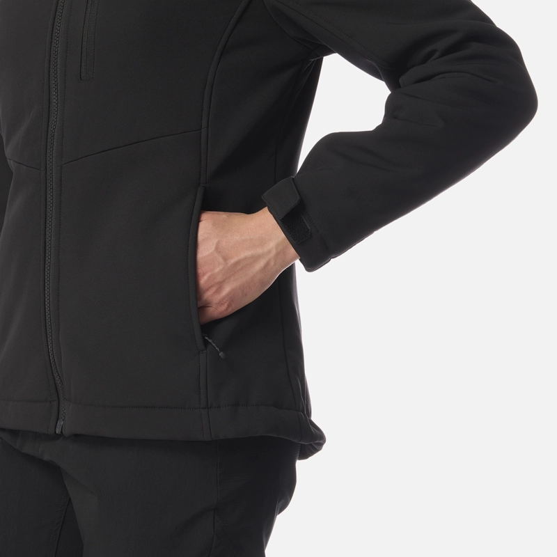 CHAQUETA MUJER MACAYA SOFTSHELL HOODY JACKET NEGRO LIPPI I26 - 6
