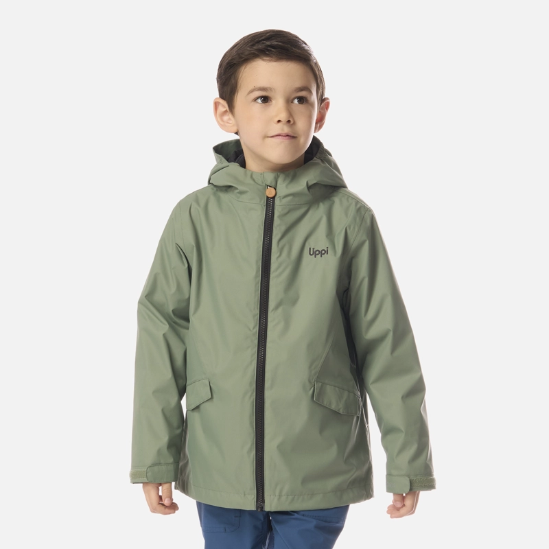 CHAQUETA NIÑO SNOWBALL FUSION-3 HOODY JACKET JADE OSCURO LIPPI I26 - 2