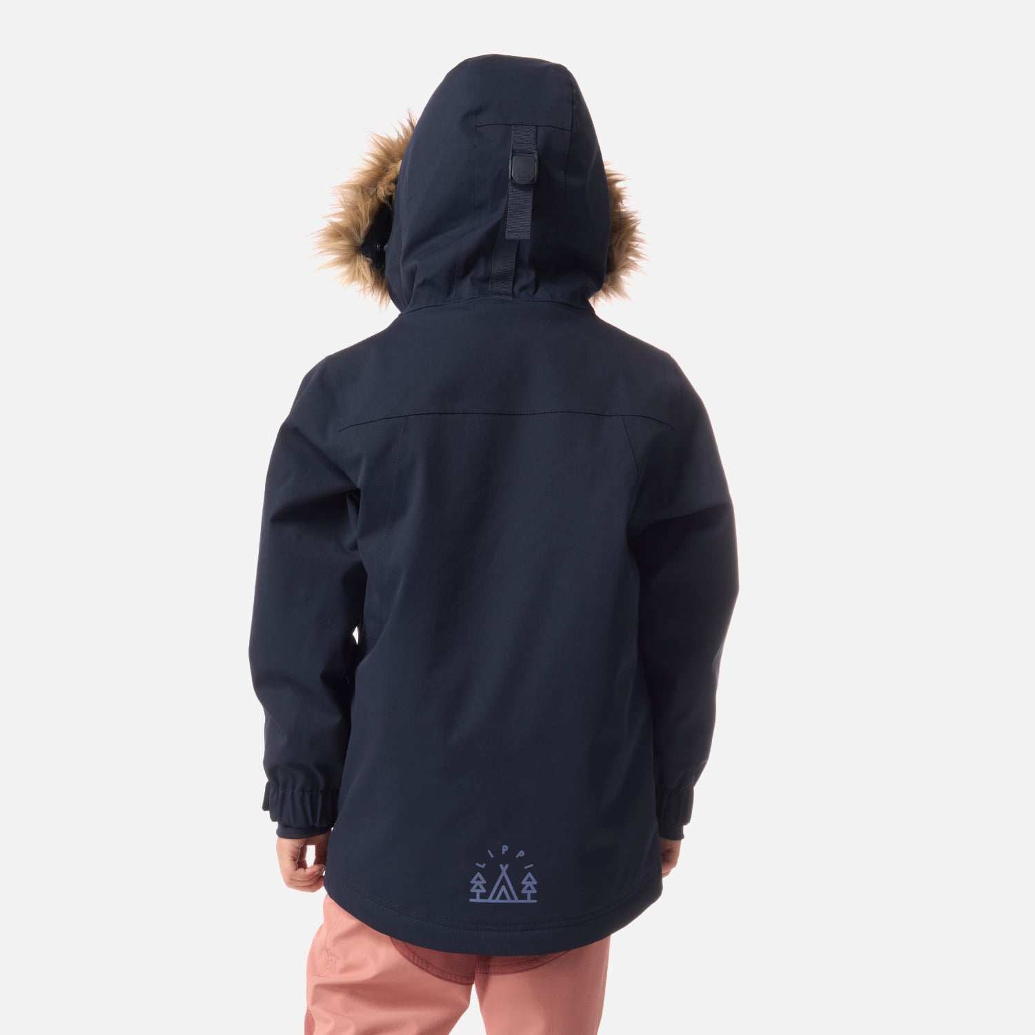 CHAQUETA NIÑA ROBLE B-DRY HOODY JACKET AZUL MARINO LIPPI I26 - 3