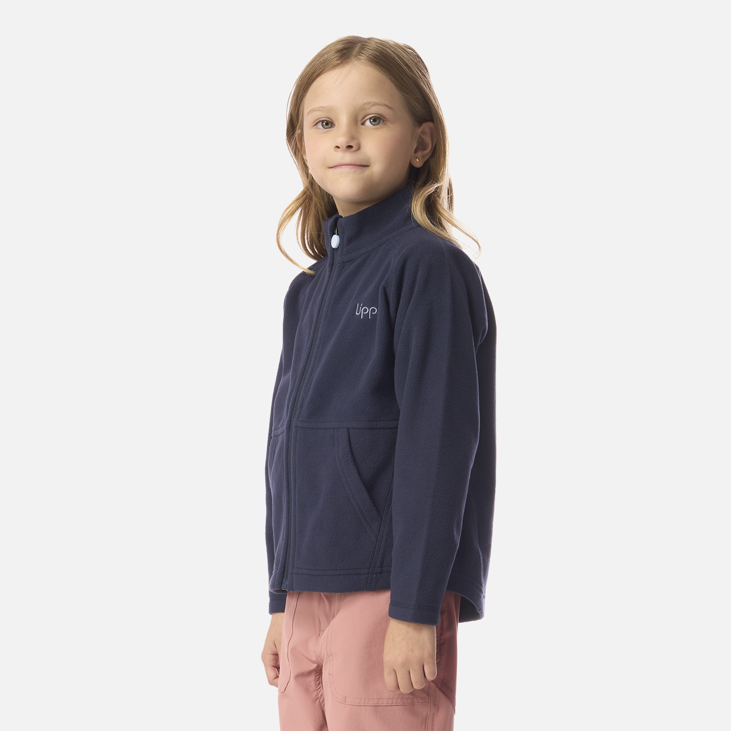 POLAR NIÑA COLD DAY THERM-PRO FULL ZIP JACKET AZUL MARINO LIPPI I26 - 2