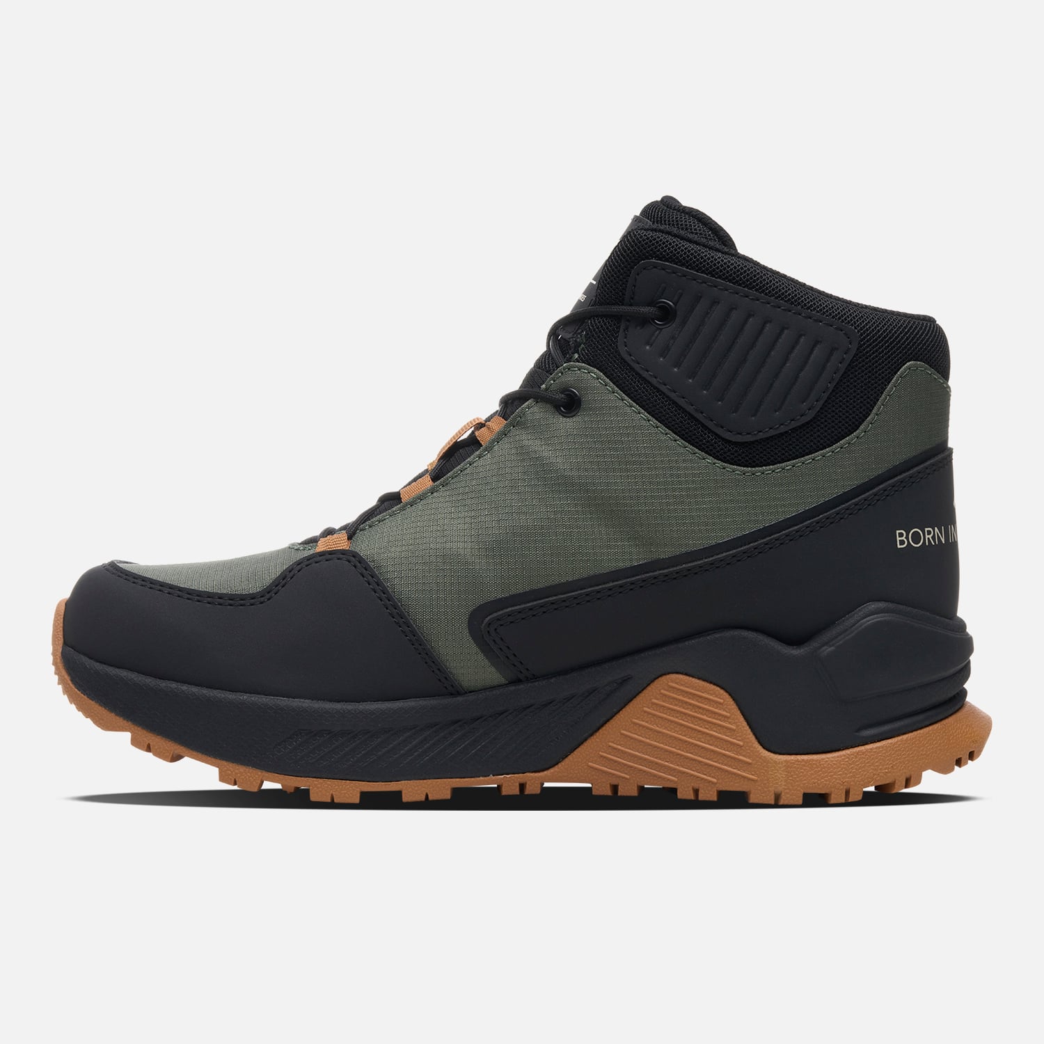ZAPATILLA TEEN BOY MOTION MID TEEN B-DRY VERDE MILITAR LIPPI I26 - 2