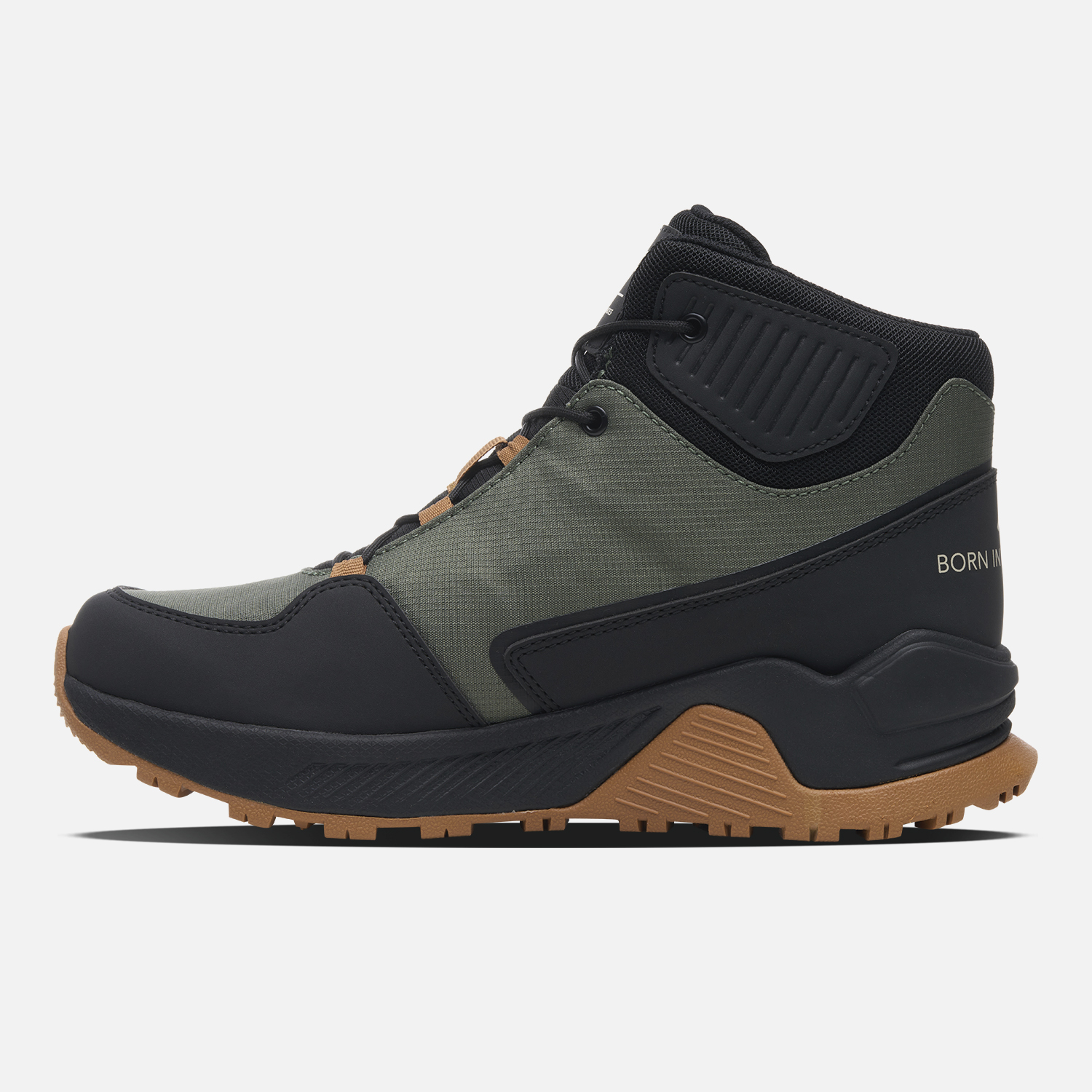 ZAPATILLA TEEN BOY MOTION MID TEEN B-DRY VERDE MILITAR LIPPI I26 - 2
