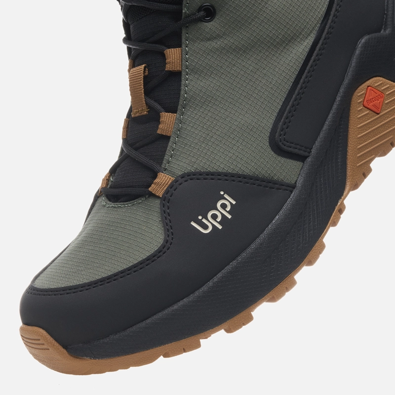 ZAPATILLA TEEN BOY MOTION MID TEEN B-DRY VERDE MILITAR LIPPI I26 - 7