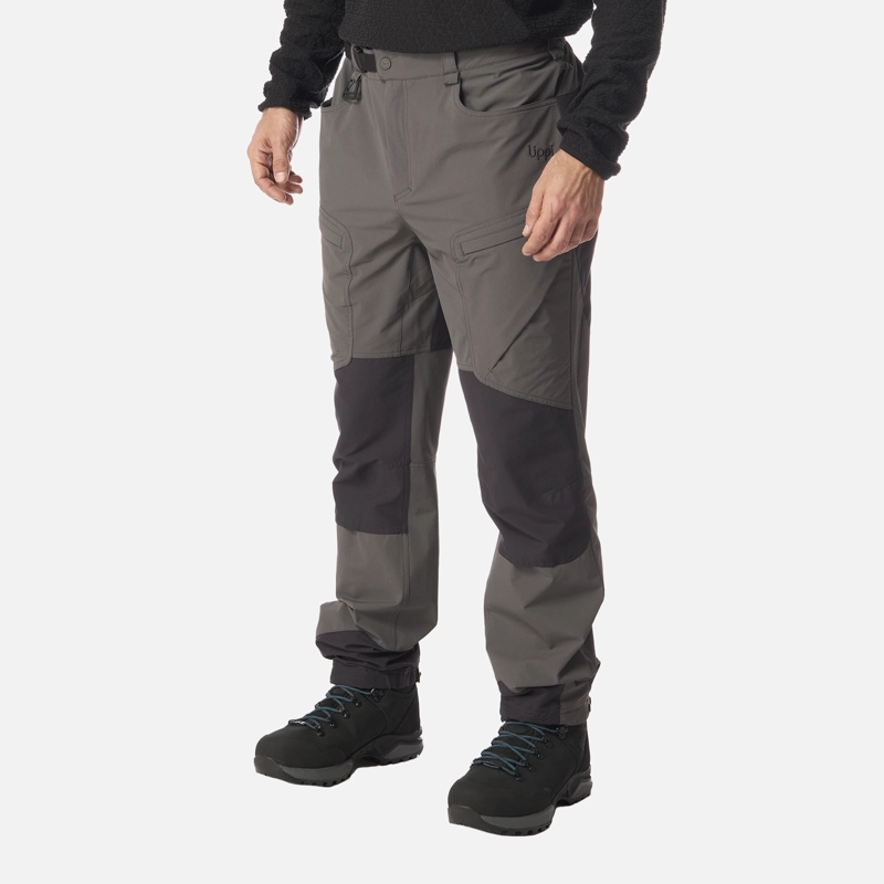 PANTALON HOMBRE WOLLASTON MOUNTAIN Q-DRY REGULAR FIT PANTS GRIS MEDIO LIPPI - 2
