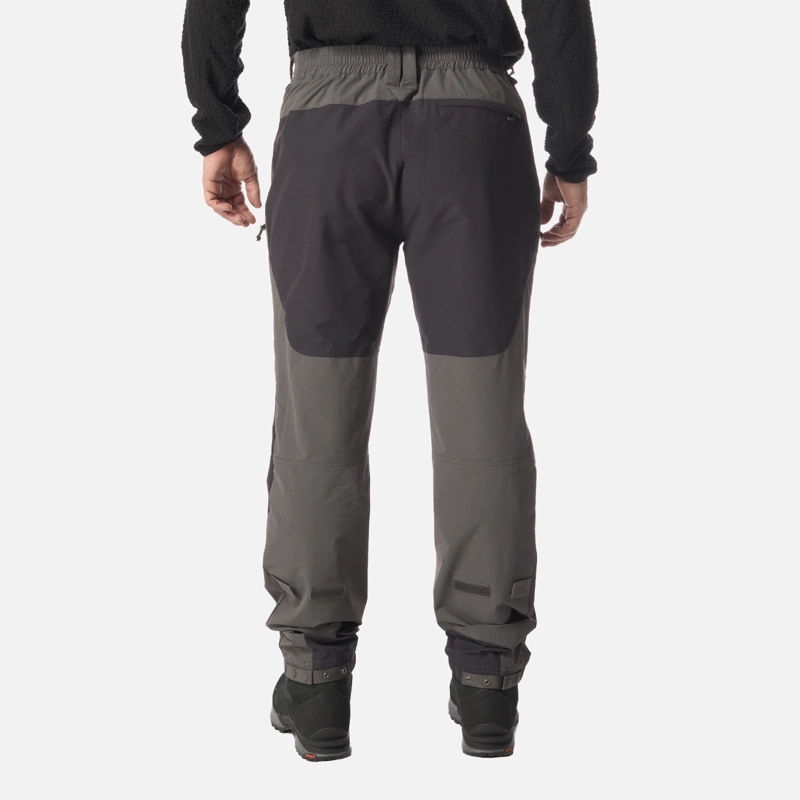 PANTALON HOMBRE WOLLASTON MOUNTAIN Q-DRY REGULAR FIT PANTS GRIS MEDIO LIPPI - 3