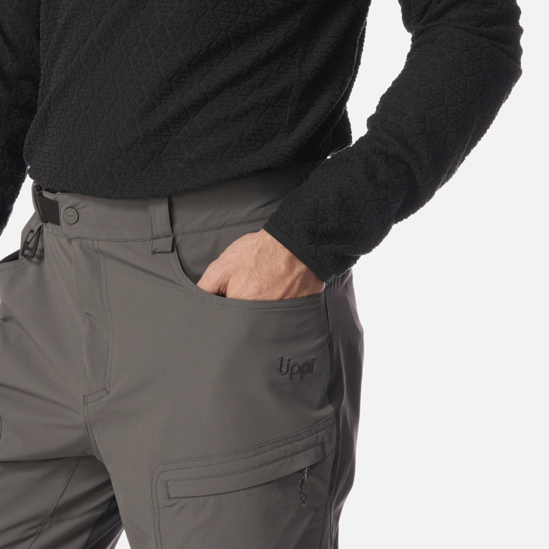 PANTALON HOMBRE WOLLASTON MOUNTAIN Q-DRY REGULAR FIT PANTS GRIS MEDIO LIPPI - 4