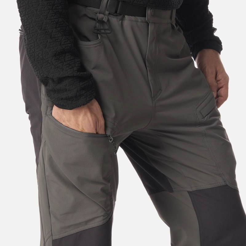 PANTALON HOMBRE WOLLASTON MOUNTAIN Q-DRY REGULAR FIT PANTS GRIS MEDIO LIPPI - 6