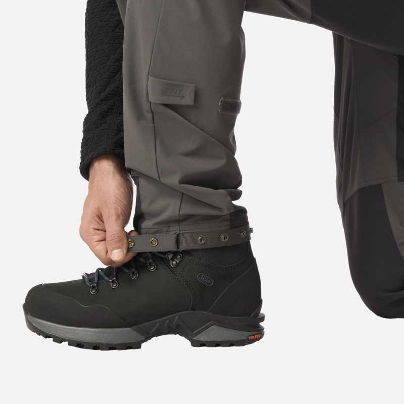 PANTALON HOMBRE WOLLASTON MOUNTAIN Q-DRY REGULAR FIT PANTS GRIS MEDIO LIPPI - 7