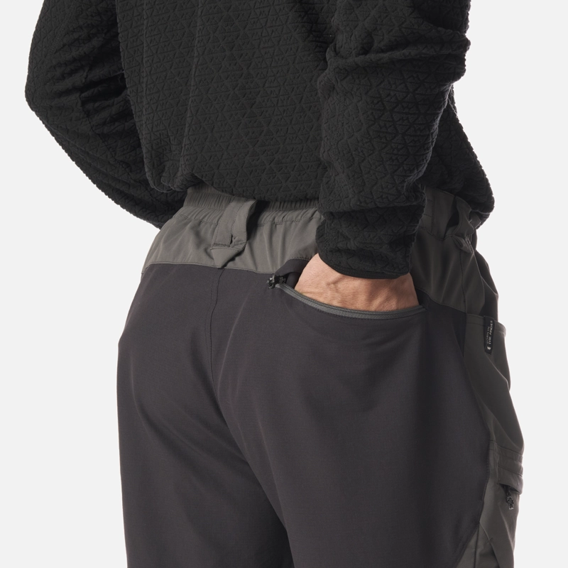 PANTALON HOMBRE WOLLASTON MOUNTAIN Q-DRY REGULAR FIT PANTS GRIS MEDIO LIPPI - 8