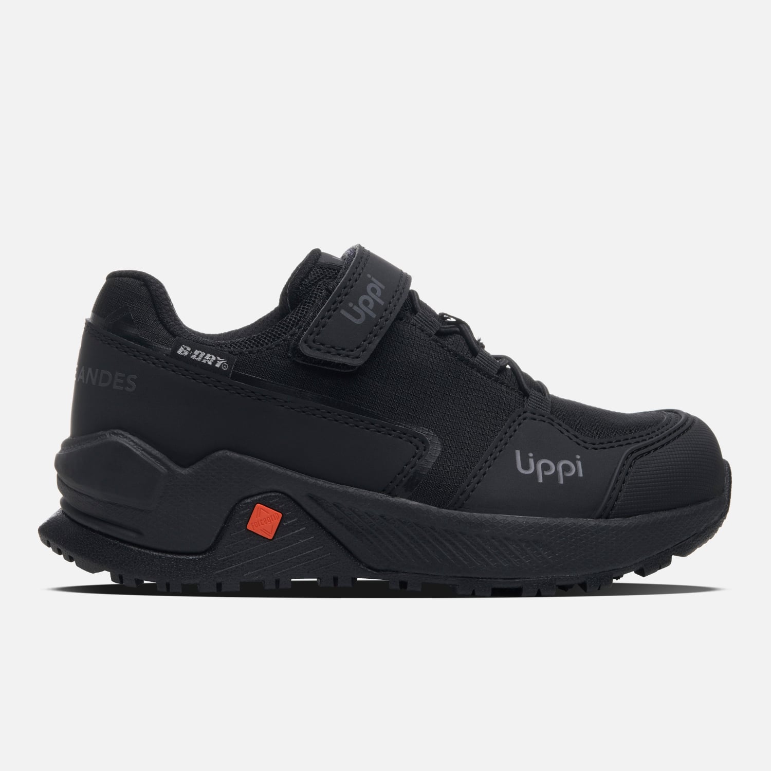 ZAPATILLA UNISEX MOTION LOW KIDS B-DRY NEGRO LIPPI I26 - 1