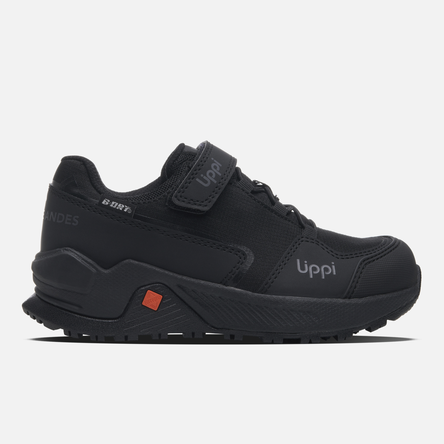 ZAPATILLA UNISEX MOTION LOW KIDS B-DRY NEGRO LIPPI I26 - 1