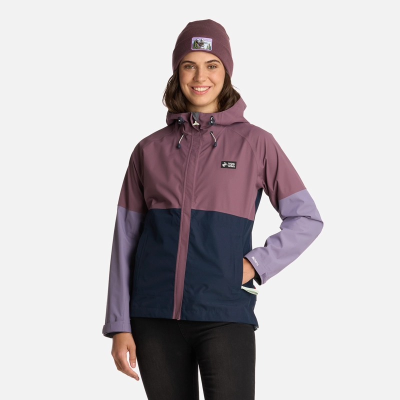 CHAQUETA MUJER VIENTO NORTE MALVA HAKA HONU - 1