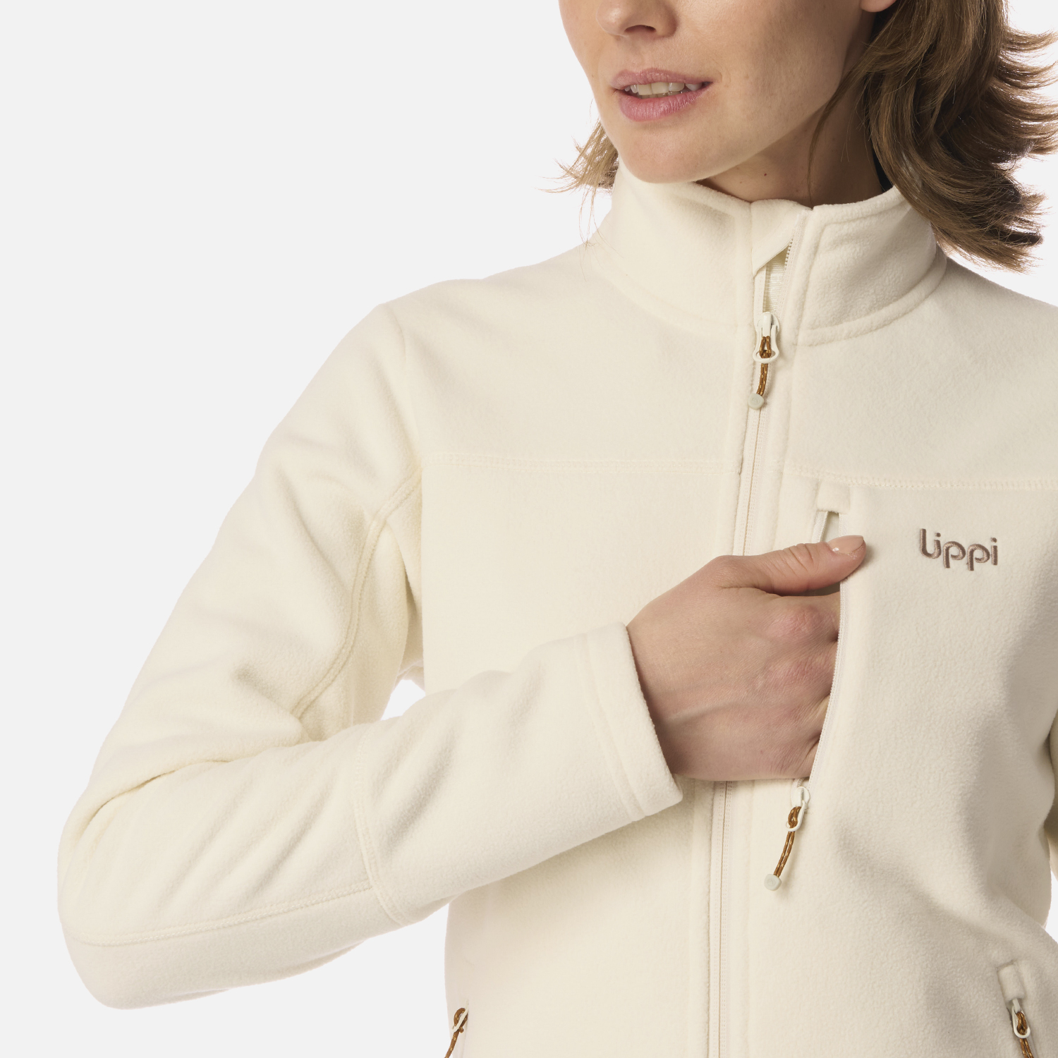 POLAR MUJER PAICAVI THERM-PRO JACKET CREMA LIPPI I26 - 4