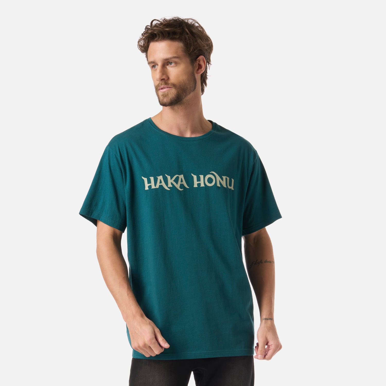 POLERA HOMBRE LOGO PETROLEO HAKA HONU - 1