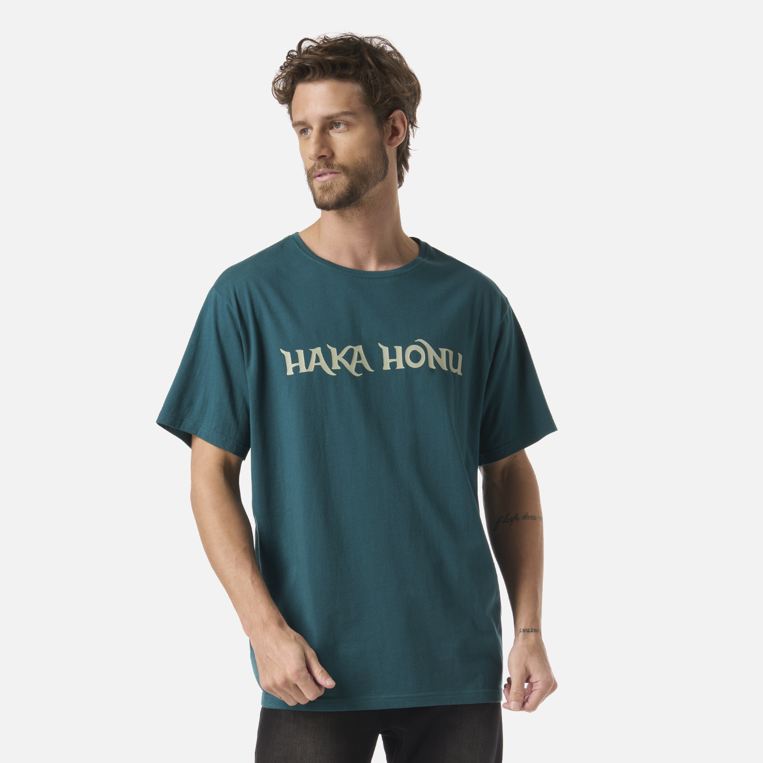 POLERA HOMBRE LOGO PETROLEO HAKA HONU - 1