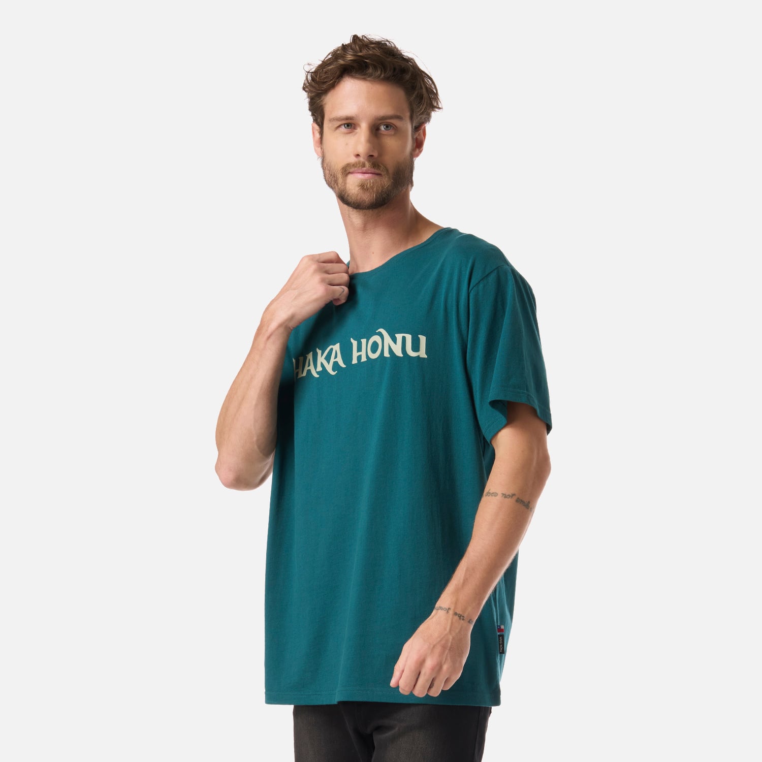 POLERA HOMBRE LOGO PETROLEO HAKA HONU - 2