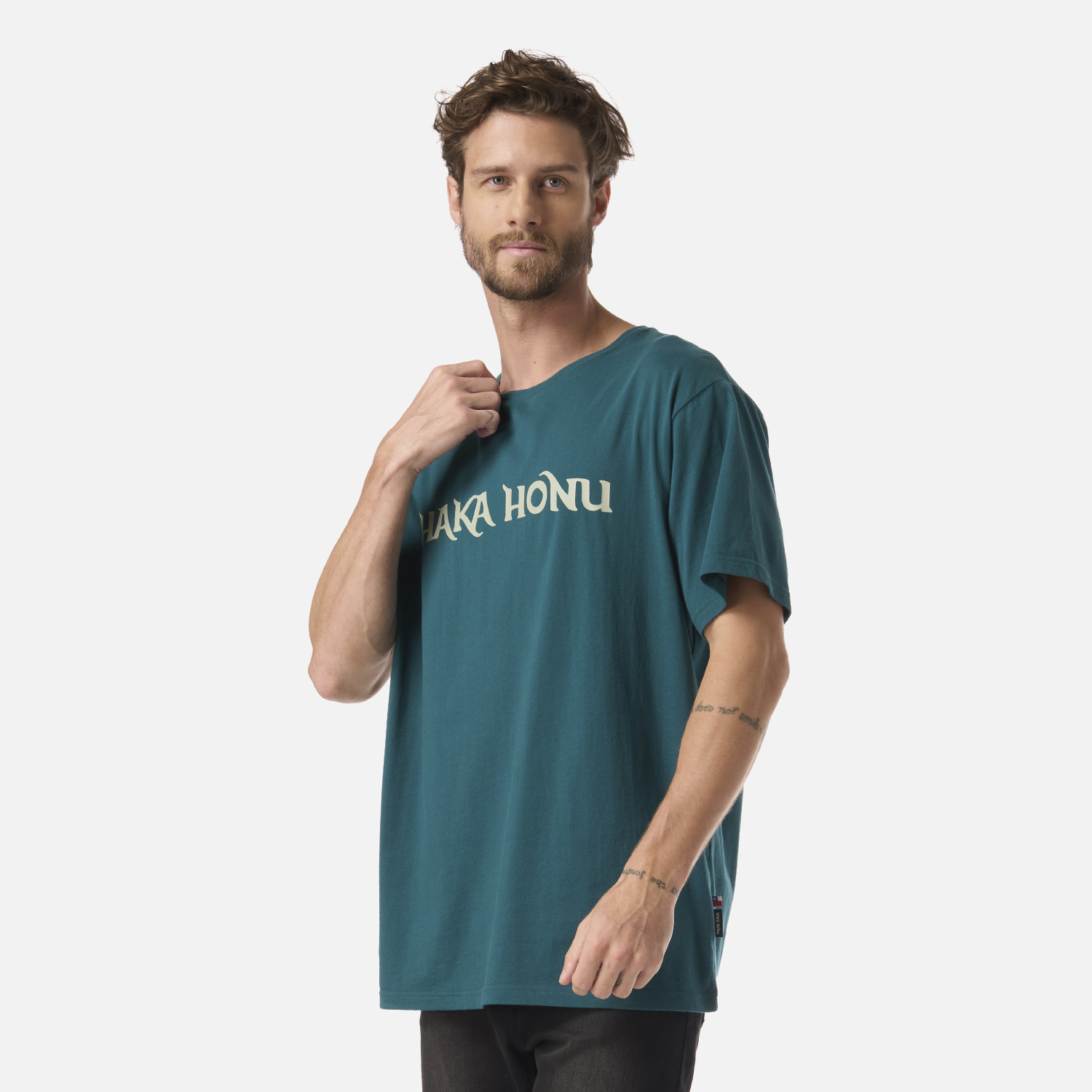 POLERA HOMBRE LOGO PETROLEO HAKA HONU - 2
