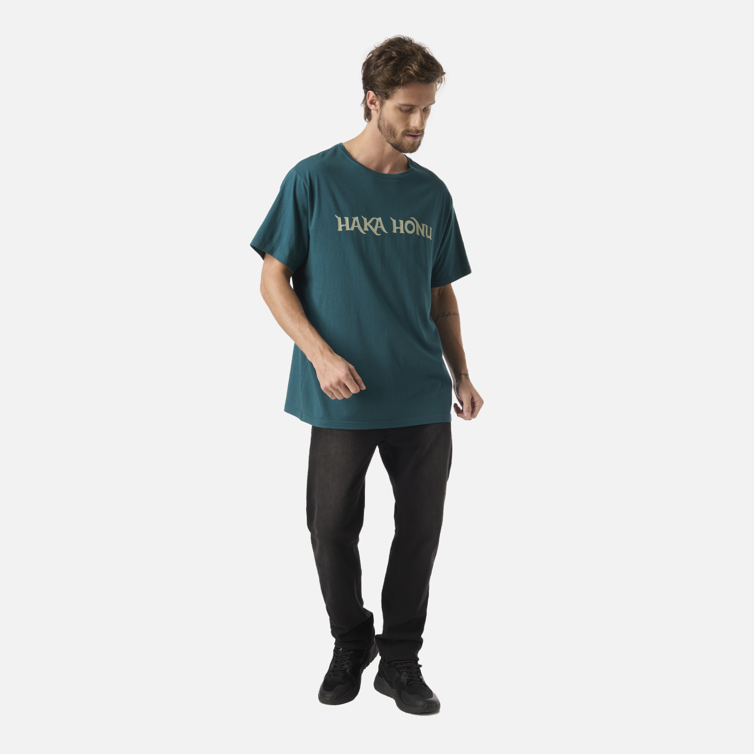 POLERA HOMBRE LOGO PETROLEO HAKA HONU - 5