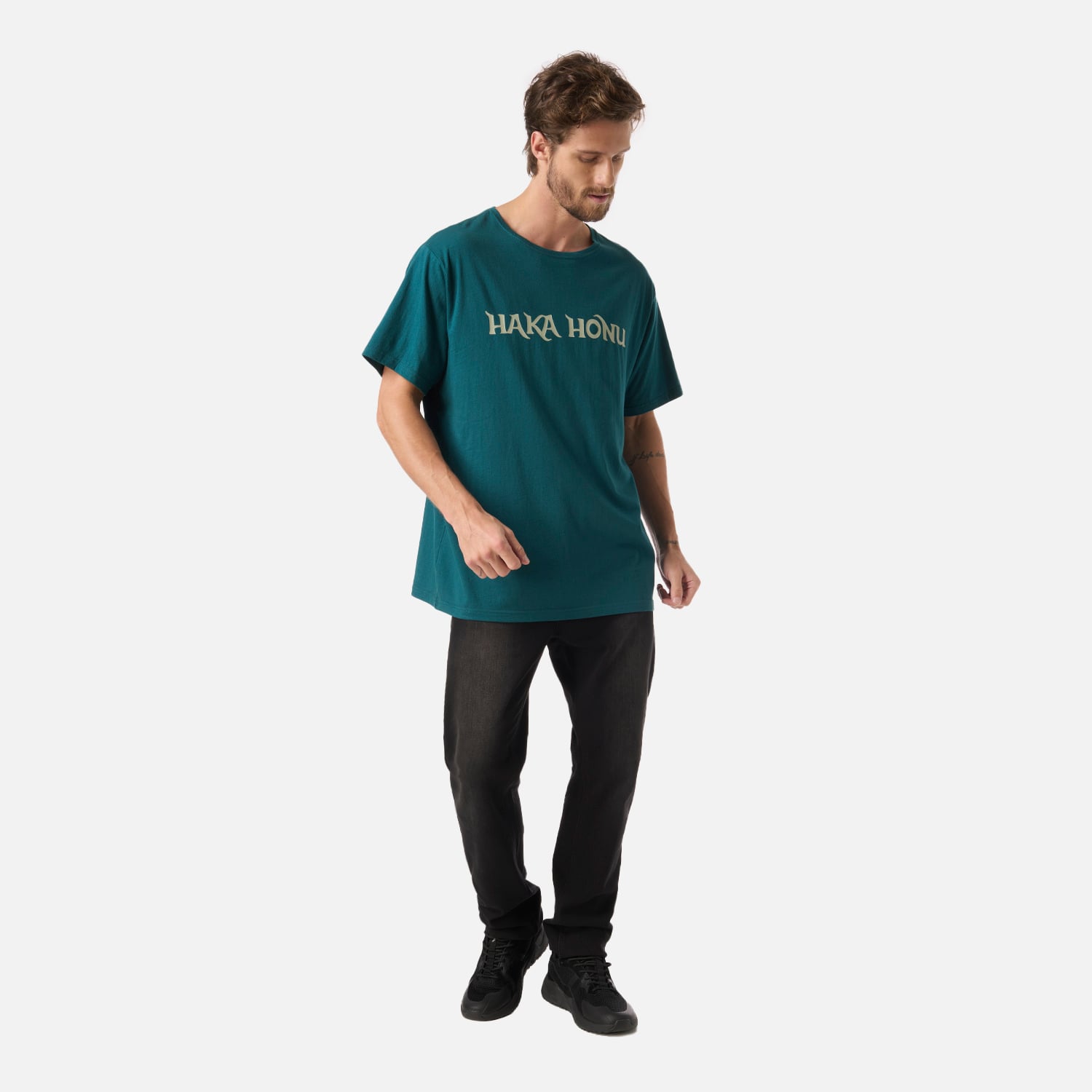 POLERA HOMBRE LOGO PETROLEO HAKA HONU - 5