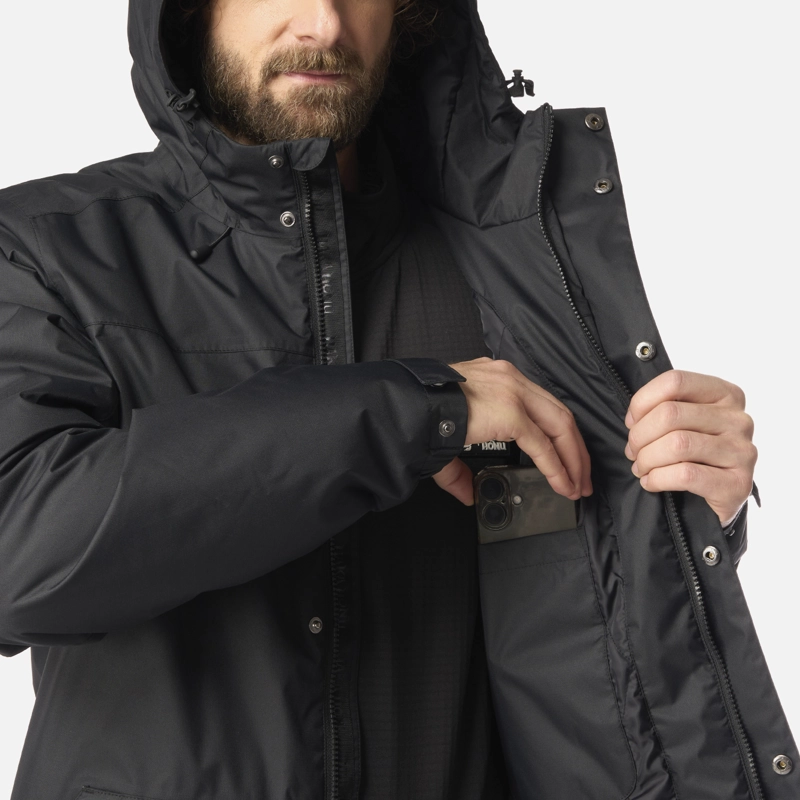CHAQUETA HOMBRE TERRANOVA NEGRO HAKA HONU - 8
