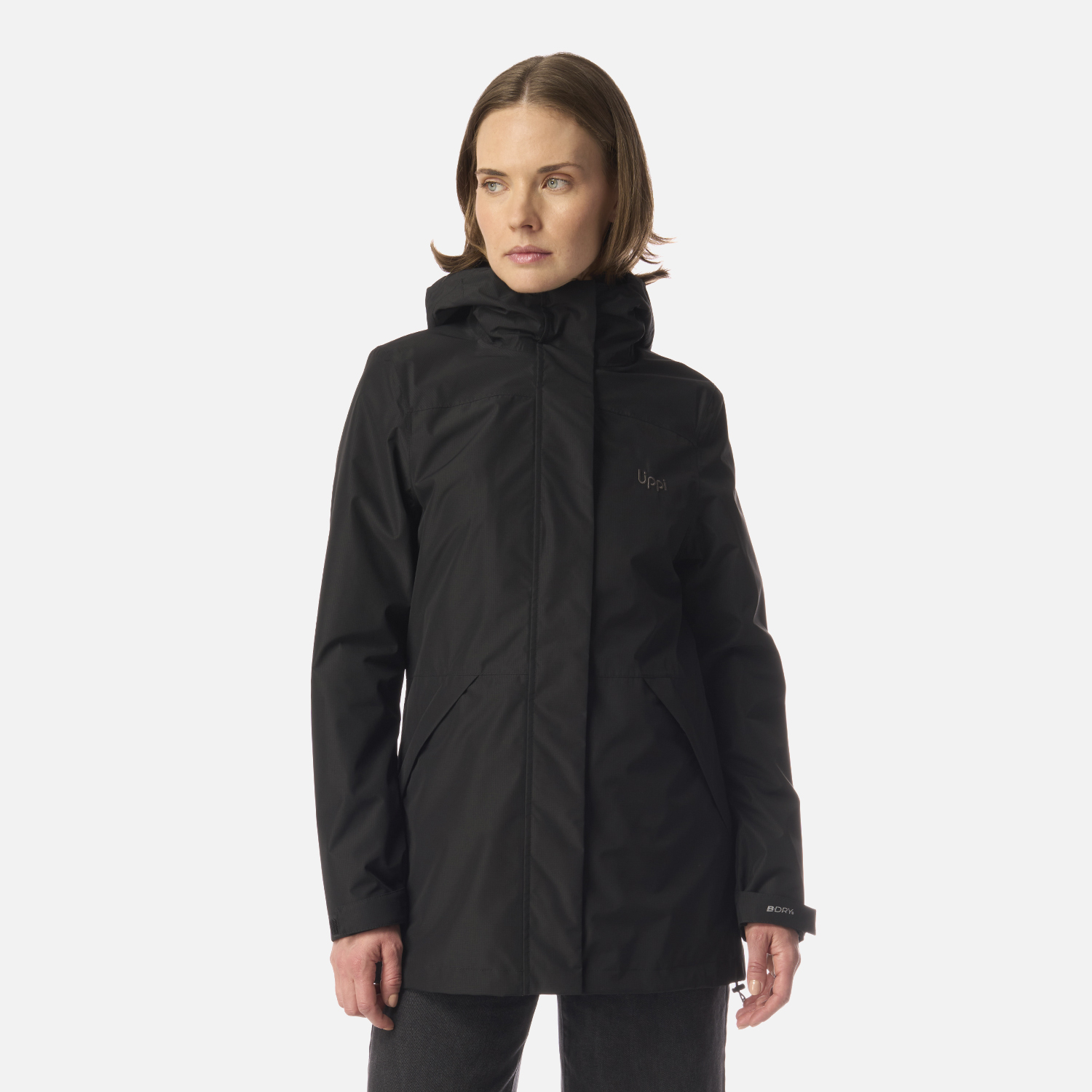 CHAQUETA MUJER LAKE FUSION 3 B-DRY JACKET NEGRO LIPPI I26 - 1