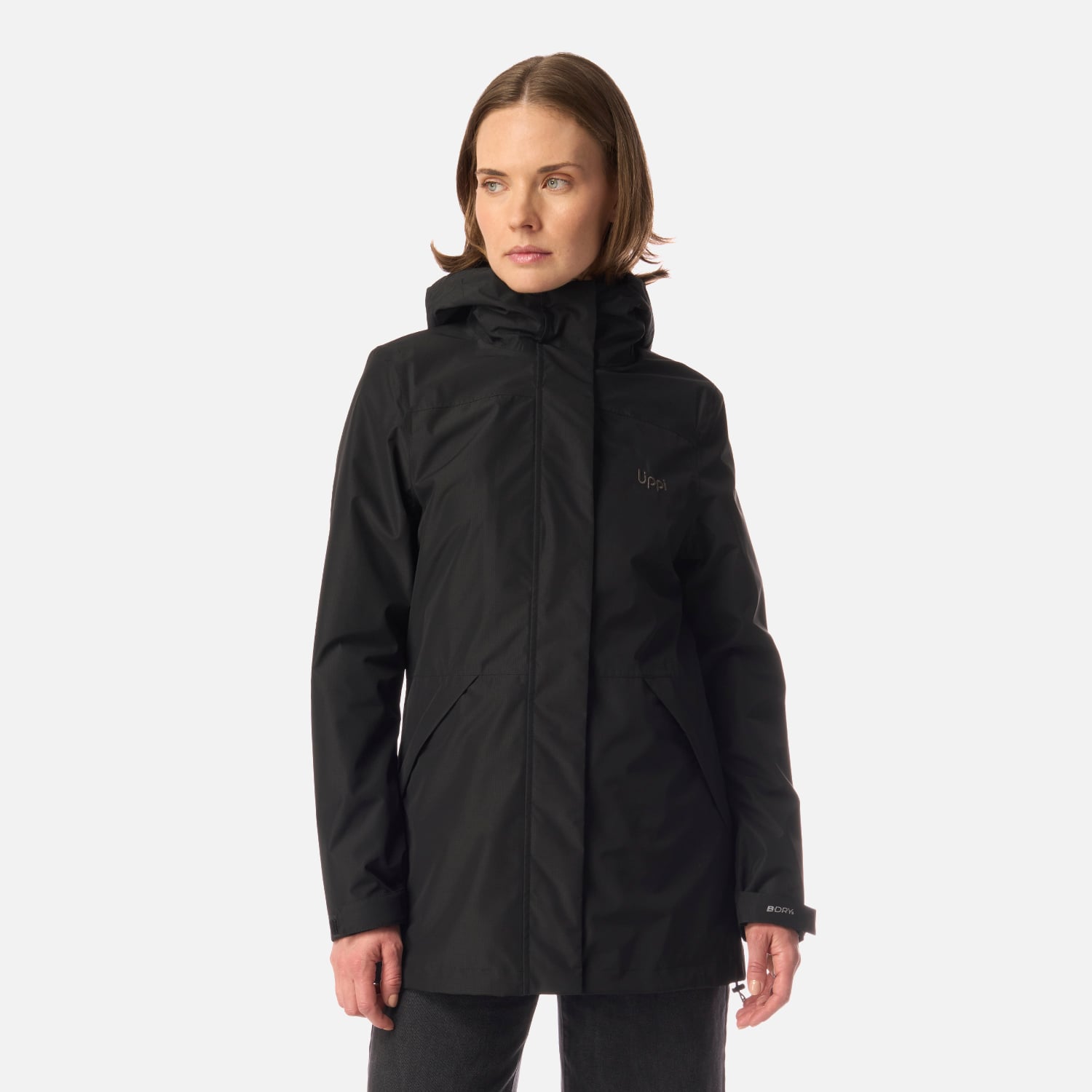 CHAQUETA MUJER LAKE FUSION 3 B-DRY JACKET NEGRO LIPPI I26 - 1