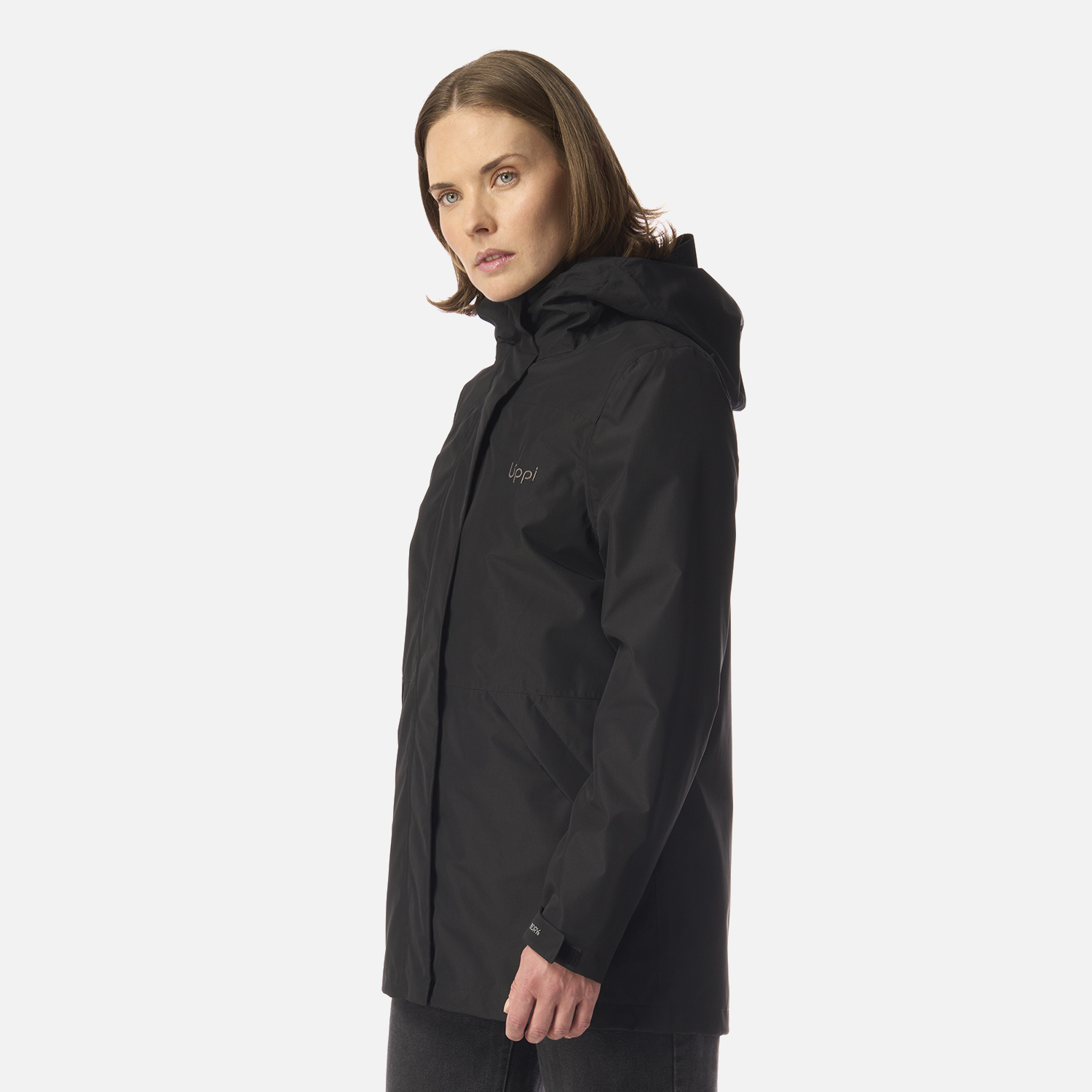 CHAQUETA MUJER LAKE FUSION 3 B-DRY JACKET NEGRO LIPPI I26 - 2