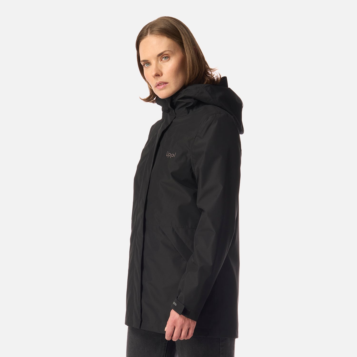 CHAQUETA MUJER LAKE FUSION 3 B-DRY JACKET NEGRO LIPPI I26 - 2