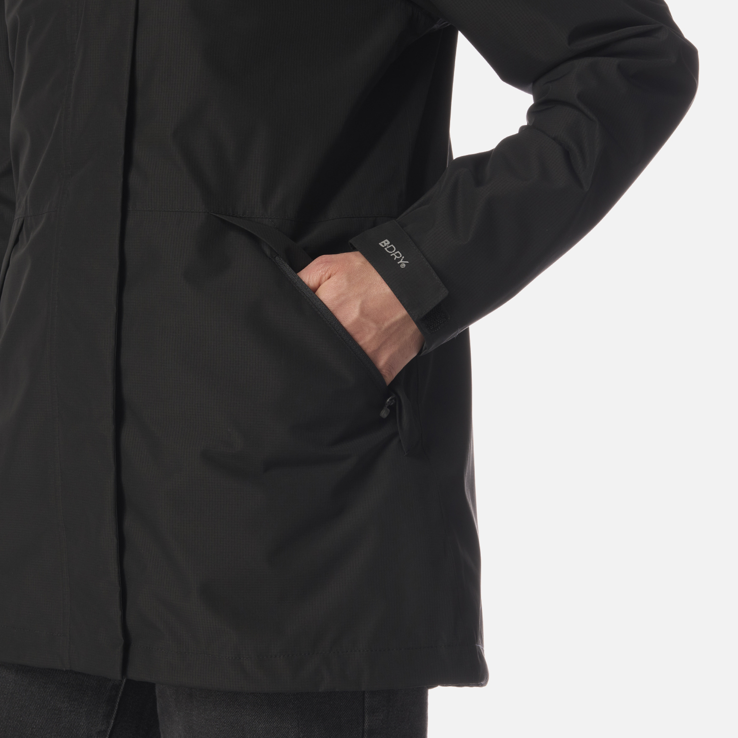 CHAQUETA MUJER LAKE FUSION 3 B-DRY JACKET NEGRO LIPPI I26 - 5