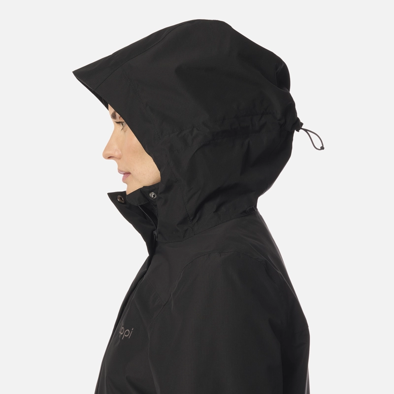 CHAQUETA MUJER LAKE FUSION 3 B-DRY JACKET NEGRO LIPPI I26 - 7