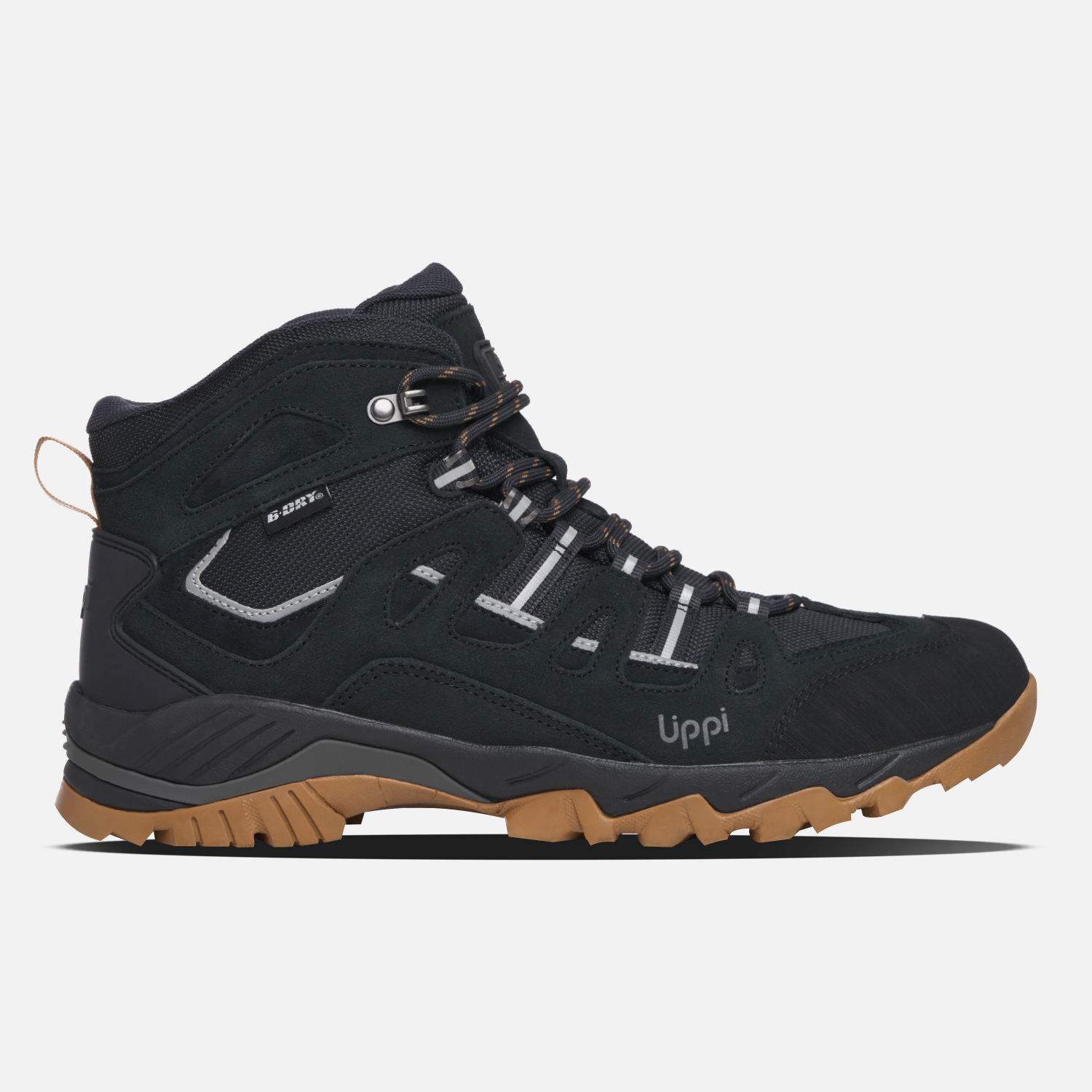 BOTIN HOMBRE PUELO CS HI NEGRO / CAFE LIPPI I26 - 1