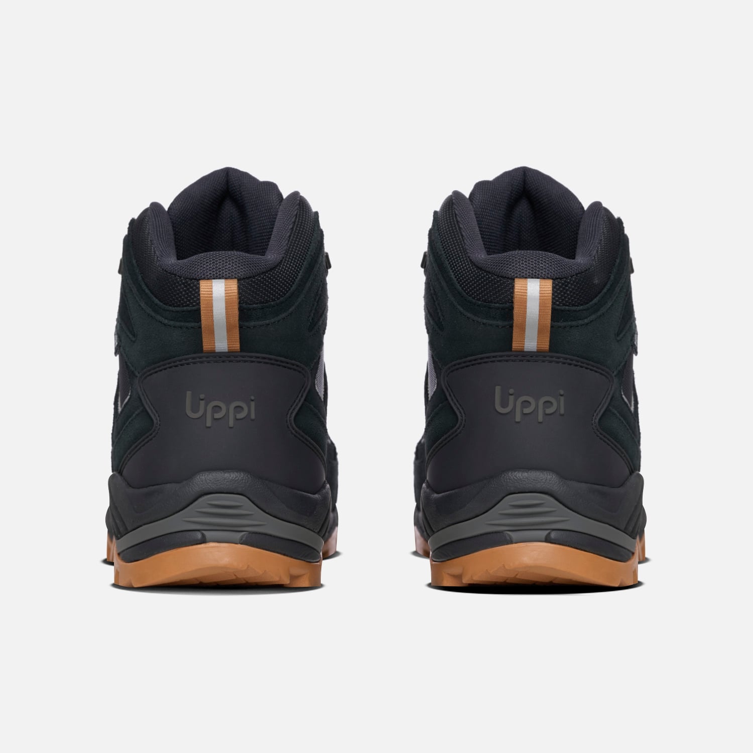BOTIN HOMBRE PUELO CS HI NEGRO / CAFE LIPPI I26 - 5